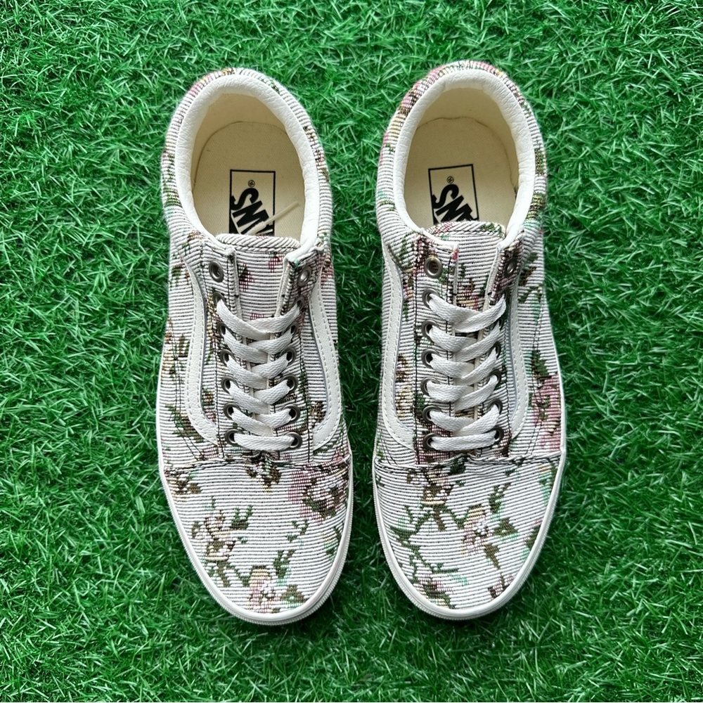 Vans Old Skool Tapestry Floral Marshmallow - Picture 8 of 10